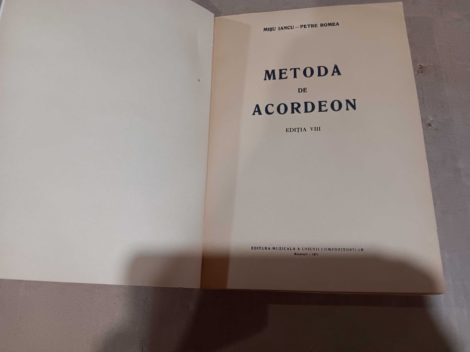 Manual pentru studiul acordeonului
