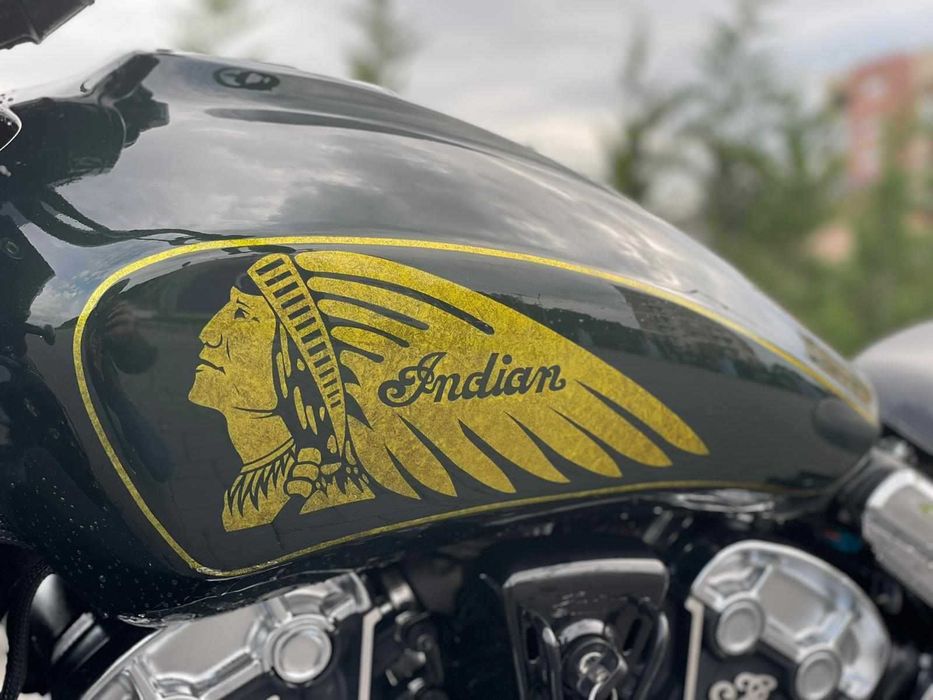Indian Scout Bobber unicat-custom, in stare perfecta