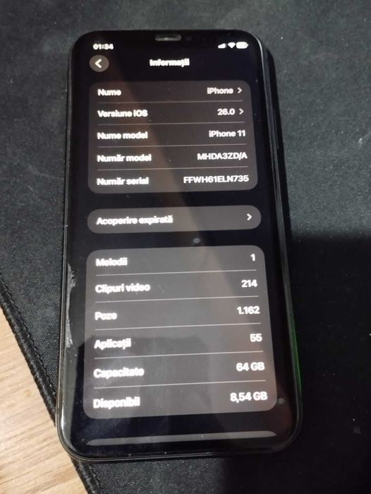 Iphone 11 black excelent