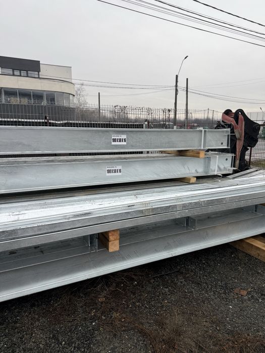 Hala galvanizata noua completa  450mp 5 metri inaltime streasina