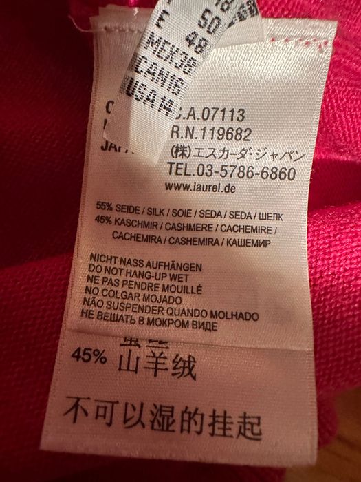 Top vesta brand premium Laurel 42/44 matase si casmir noua