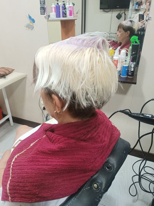 Колорист стрижки. Присоски. Майкаб.