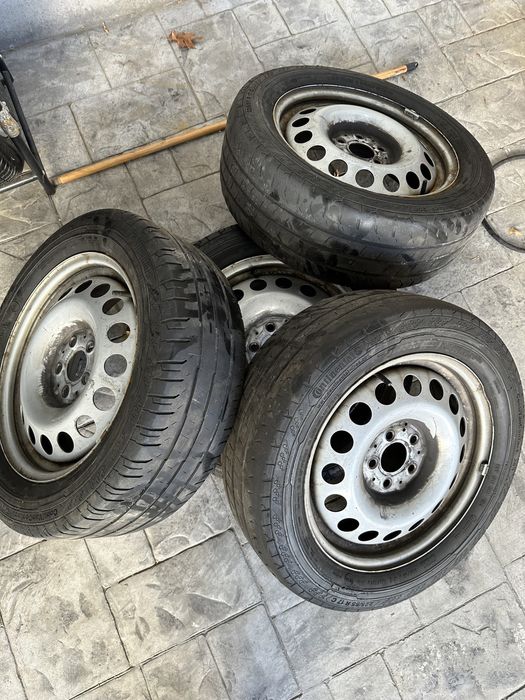 Set jante anvelope vara Mercedes VIto ContiVanContact 200 225/55 R17