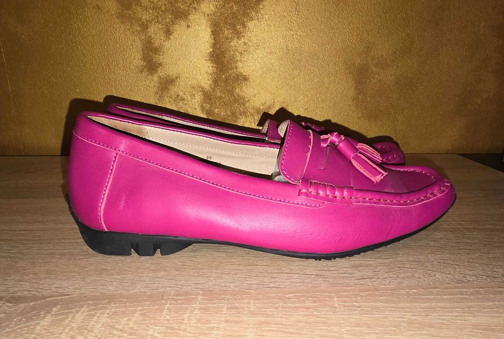 Цикламени мокасини Bared Footwear