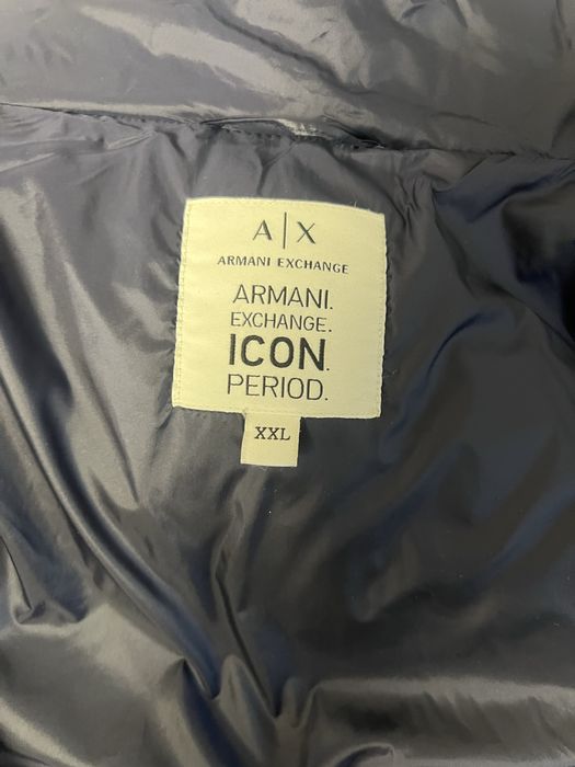 Пуховик Armani Exchange