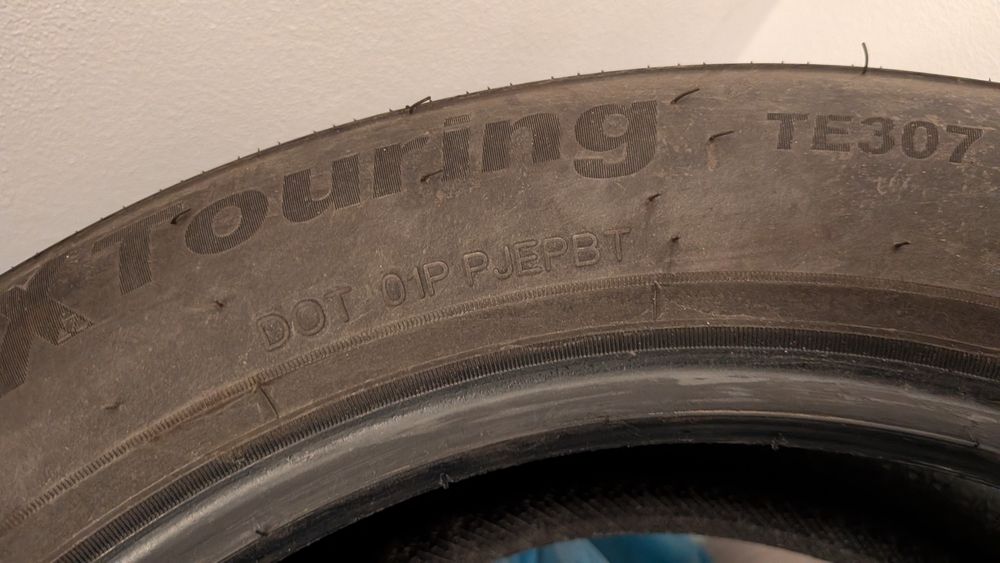 Vând 4 anvelope de vara continental/Triangle 205/55/r16