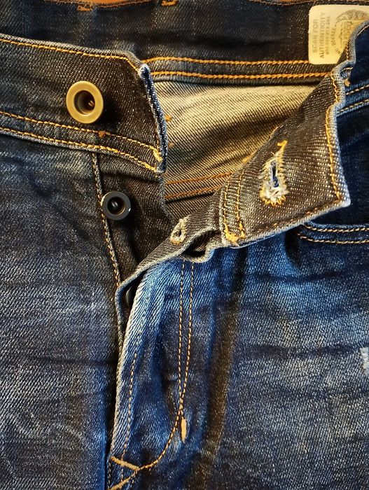 Дънки Diesel Tepphar мъжки като ново, тъмно-сини, размер 30/32