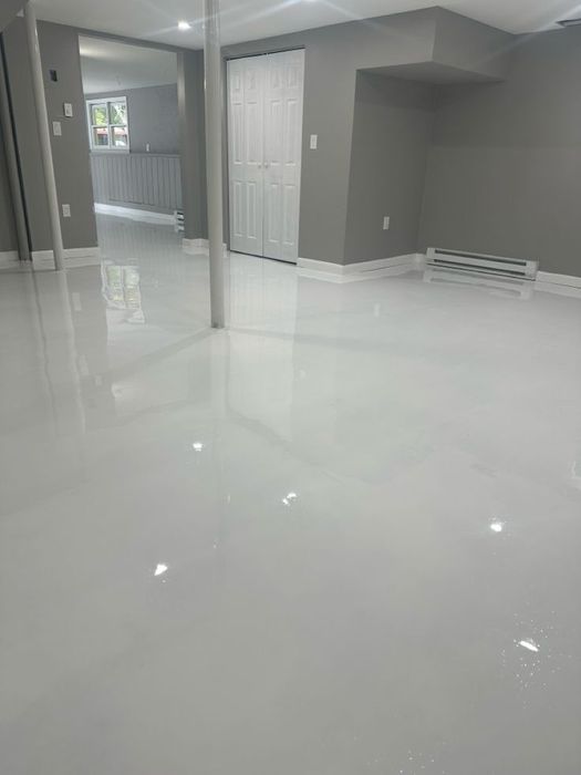 Наливной эпоксидный пол