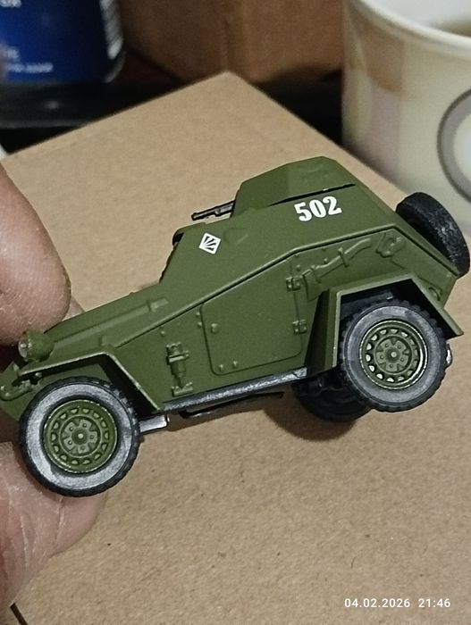 Модель БА-6, масштаб 1/43