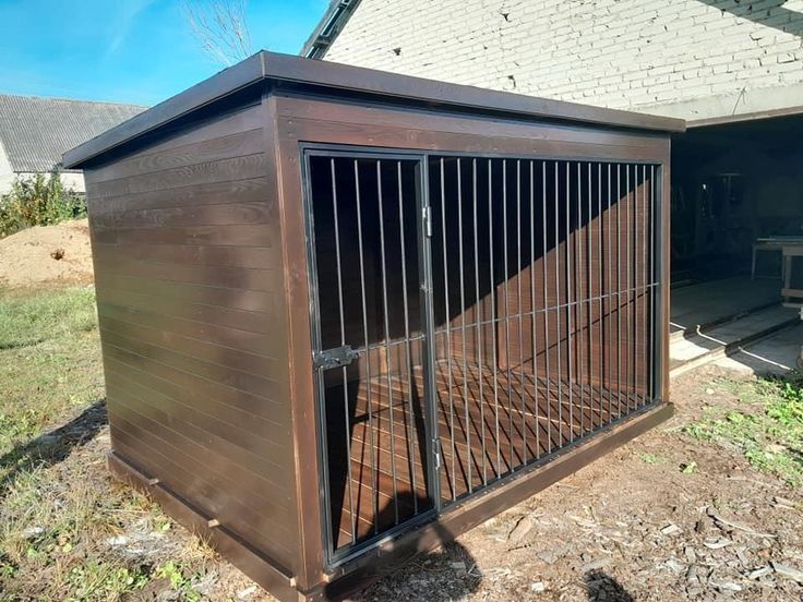 Вольер для собак будка утепленный