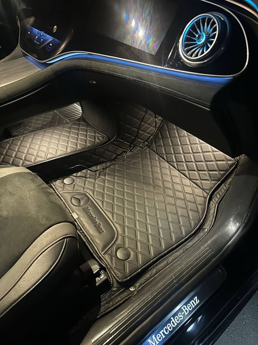 9D polik / коврики для Mercedes Benz EQS