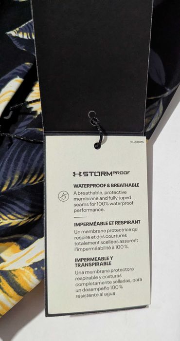 Under Armour Stormproof Cloudstrike мъжко водонепропускаеми яке XL от Сащ
