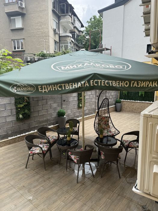 Чадър голям +стойка