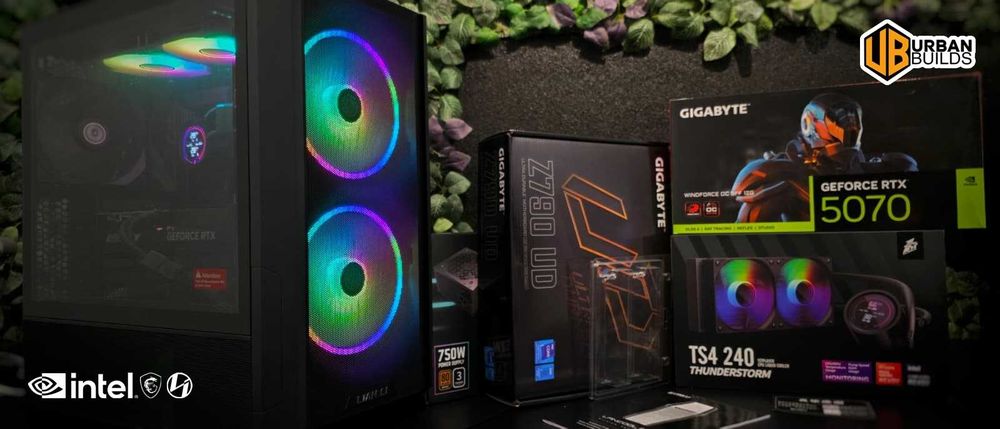 PC gaming nou / RTX 5070 / i5 13600KF / 16GB DDR5 / SSD M2 1TB