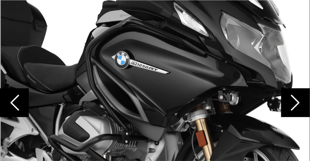 Wunderlich tank protection bar R 1250 RT - black