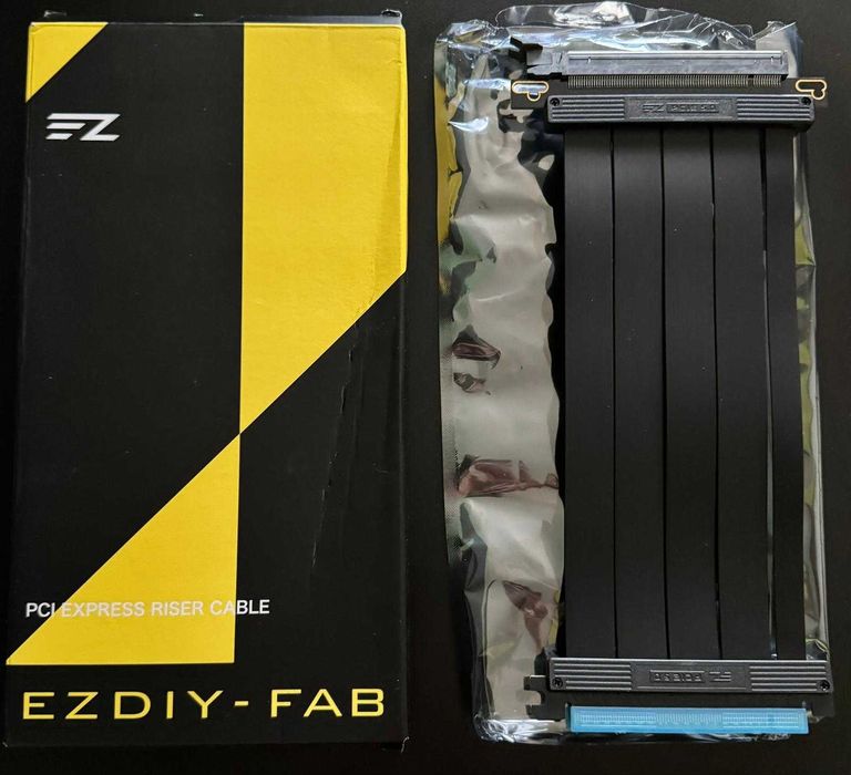 Cablu Riser PCI-E Gen 5 EZDIY-FAB PCIE 5.0 X16
