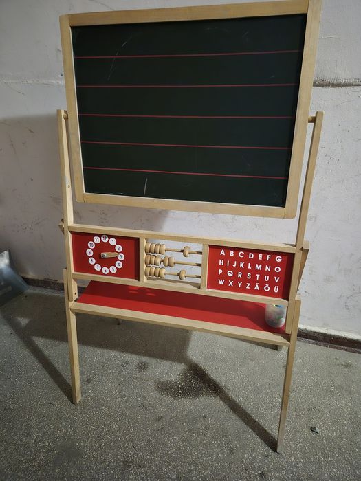Tabla de creta educațională din lemn