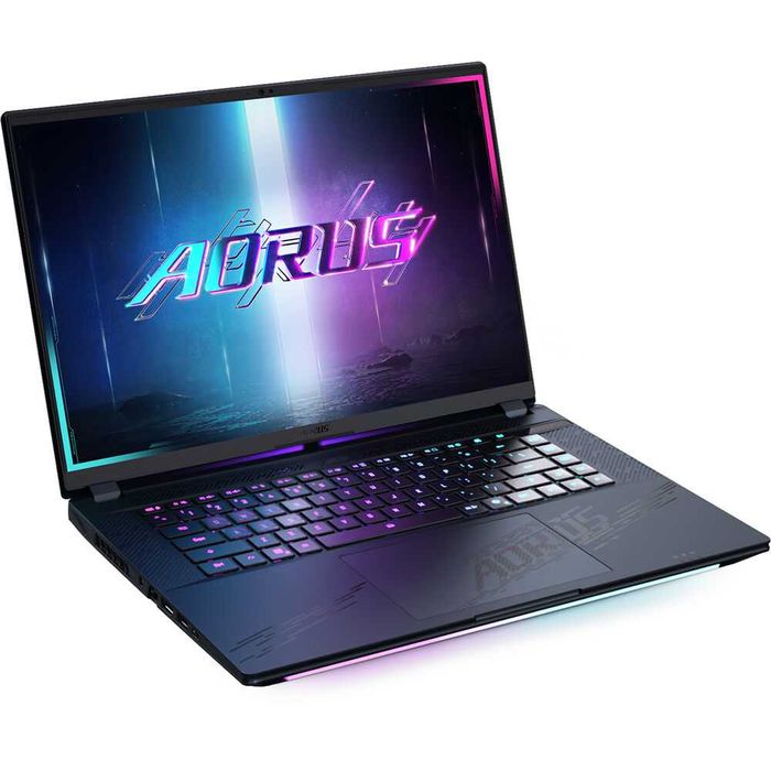 ЧИСТО НОВ! Gigabyte Aorus Master 16 Gaming Laptop - RTX 5070 Ti, Intel Core Ultra 9 275HX, 1TB SSD, 32GB DDR5 RAM