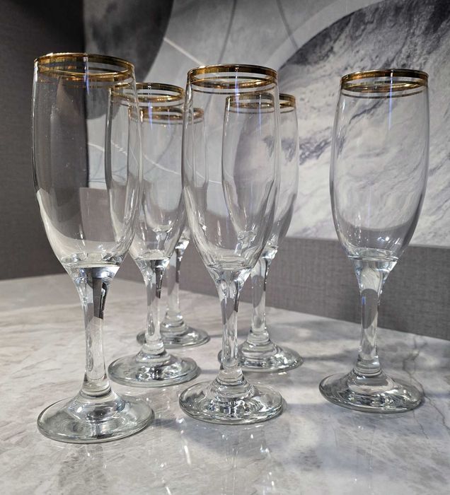 Фужеры для шампанского 6шт