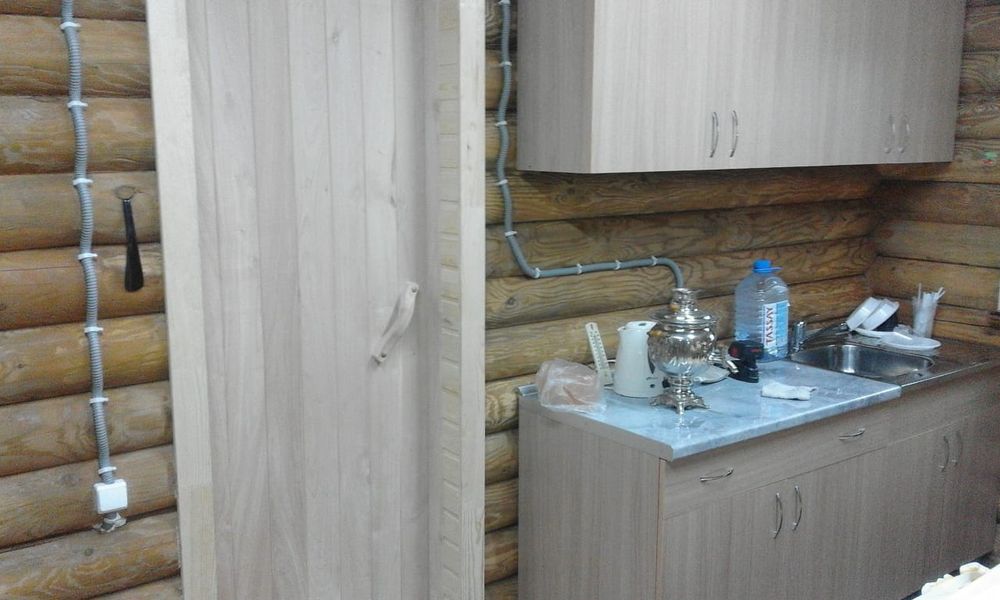 Баня Сруб на дровах