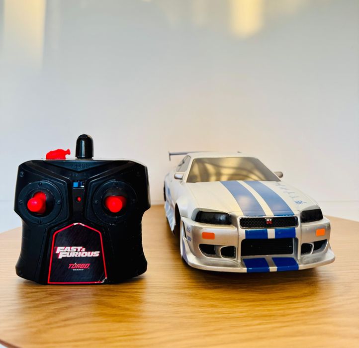 Кола с дистанционно, Jada, Fast And Furious, Nissan Skyline GTR