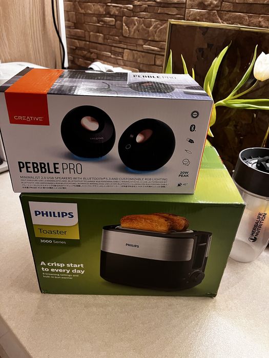 Boxe creative pebble pro noi