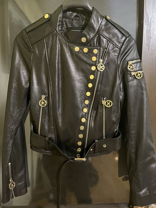 Естествена кожа дамско яке -Elizabetta