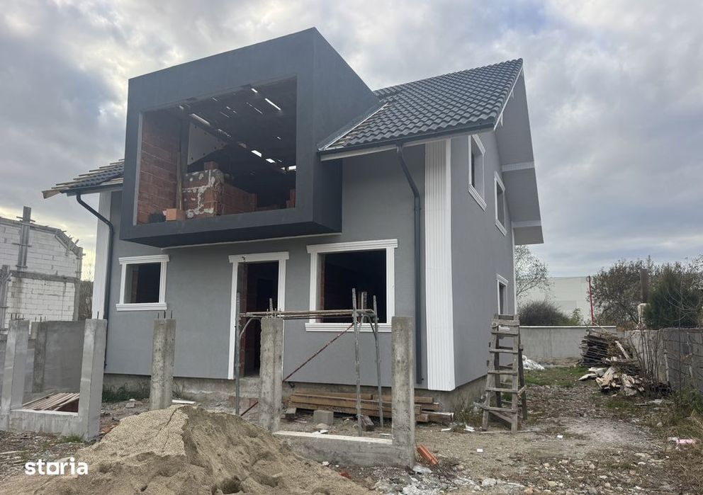 Casa moderna -aflata in stadiu de executie 124 m² utili