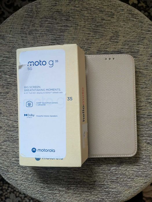 Motorola G35 5G Нов телефон, работил е няколко часа