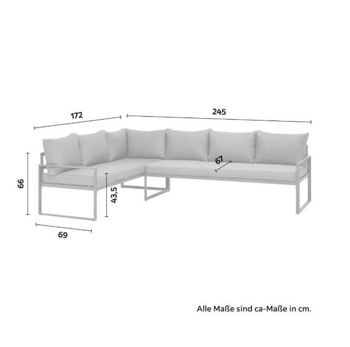Garnitură de grădină Mexiko – Nouă, sigilată - MOMAX