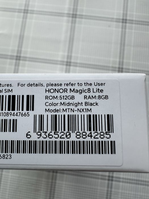 Неотварян Honor Magic 8 Lite 512/8 Gb Черен