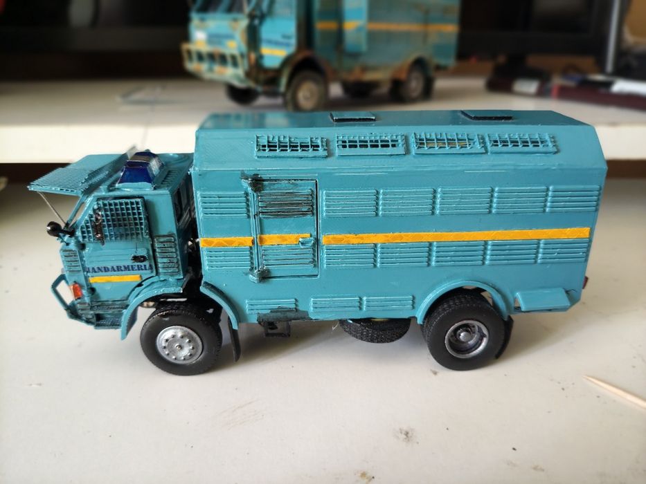 Macheta camion DAC Jandarmeria Romana