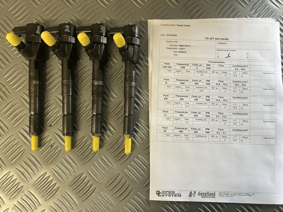 Дюзи за Фиат стило/Алфа ромео/Ланчиа/Alfa/Fiat stilo/lancia 1,9jtd/2,4