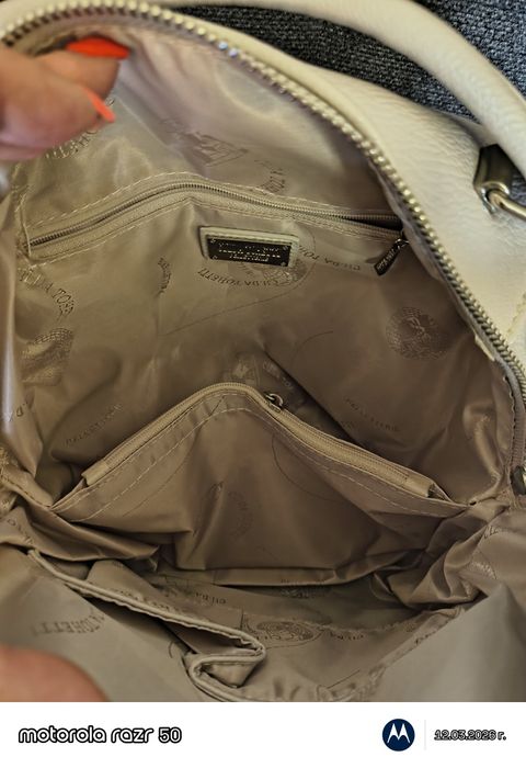 Чанта/раница от естествена кожа