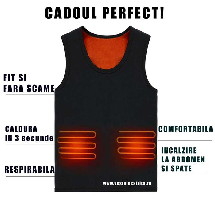 Vesta cu Incalzire Electrica Subtire