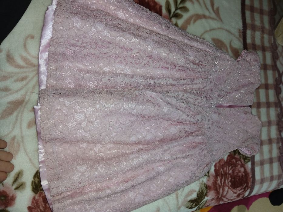 Rochiță roz cu model