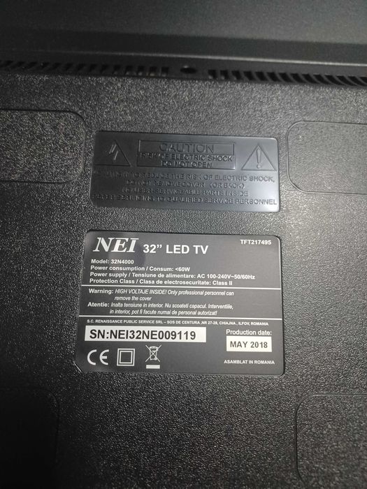 NEI 32 LED TV, model 32N4000