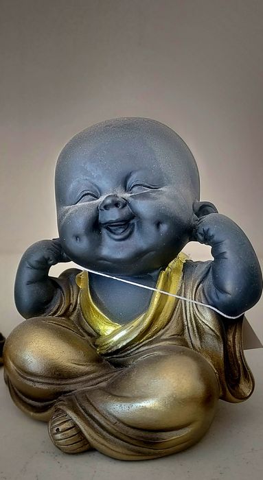 Буда Бебе Фигура За Декорация Комплект - Не Чух,Не Видях и Не Разбрах
