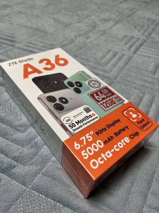 Смартфон ZTE Black