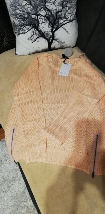 Zip knit bluza S MISO