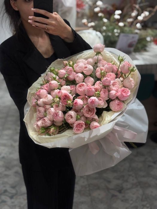 Цветы розы букеты