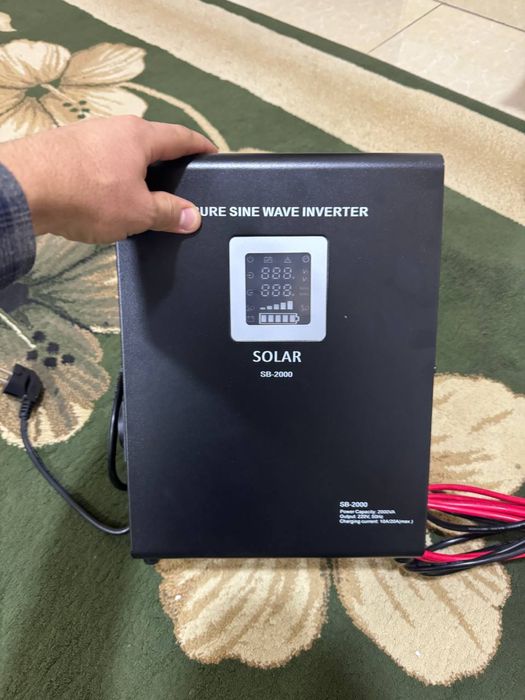 Solar UPS Инвертор Чистый синус 1кв 2кв Оптом ва Донага