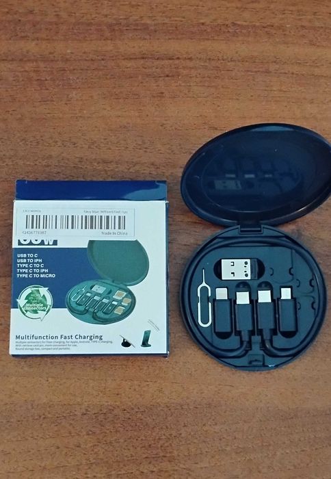 USB  комплект адаптори за мобилен телфон -gsm Android,Apple, Iphone