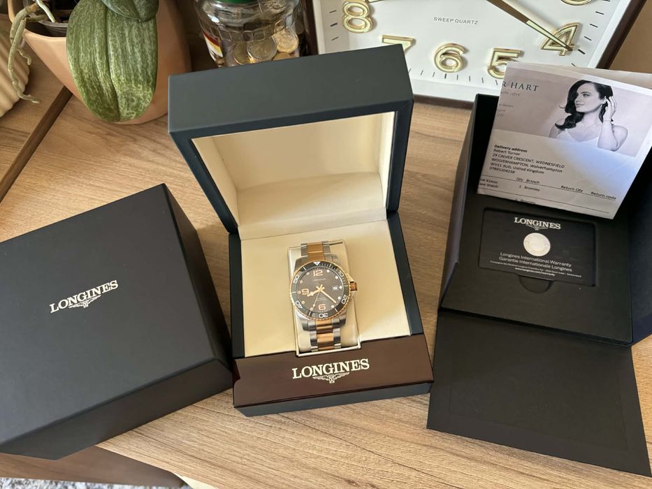 longines hydroconquest 41mm two-tone