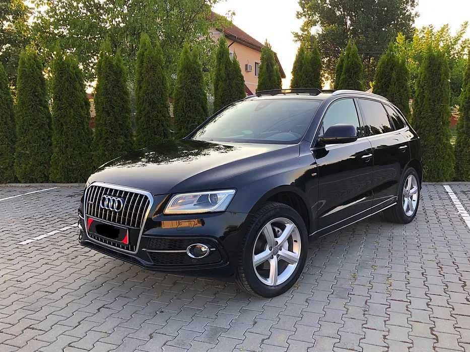 Audi Q5 S-Line 2.0TDI 190cp Quattro, Navi, Bang&Olusen, panoramic