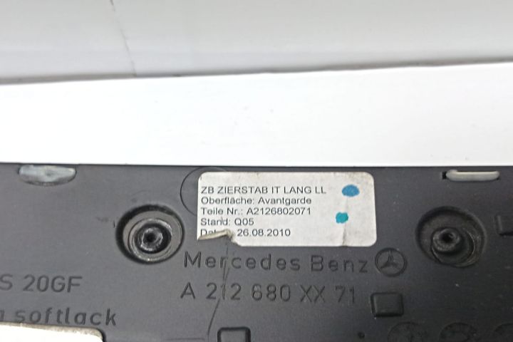 Trim bord cu lumini ambientale A2126802071 Mercedes-Benz E-Class W212