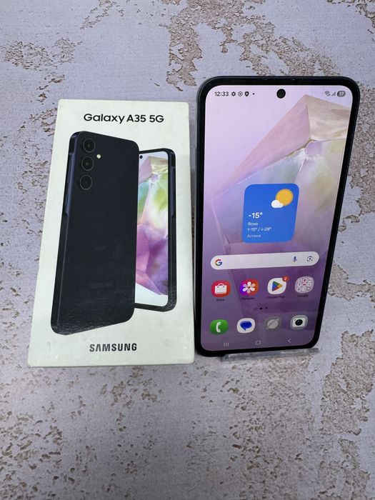 Samsung Galaxy A35,256Gb. г Семей,ул Затаевича 33А. Лот: 831569