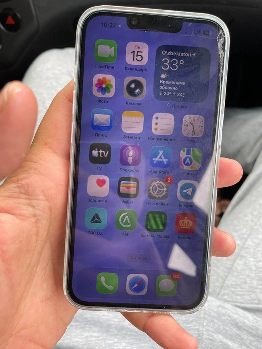 Iphone 14, Xotira 128, Yomks 82%, narxi 4.2 mln. Kelishamiz.