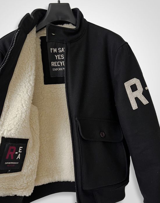 НАМАЛЕНИЕ - EMPORIO ARMANI - М - вълнен бомбър