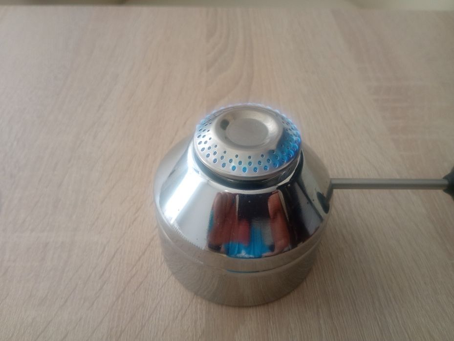 Arzător cu gaz de siguranță Thermo Fire pentru Fondue / Rechaud – Nou, în cutie